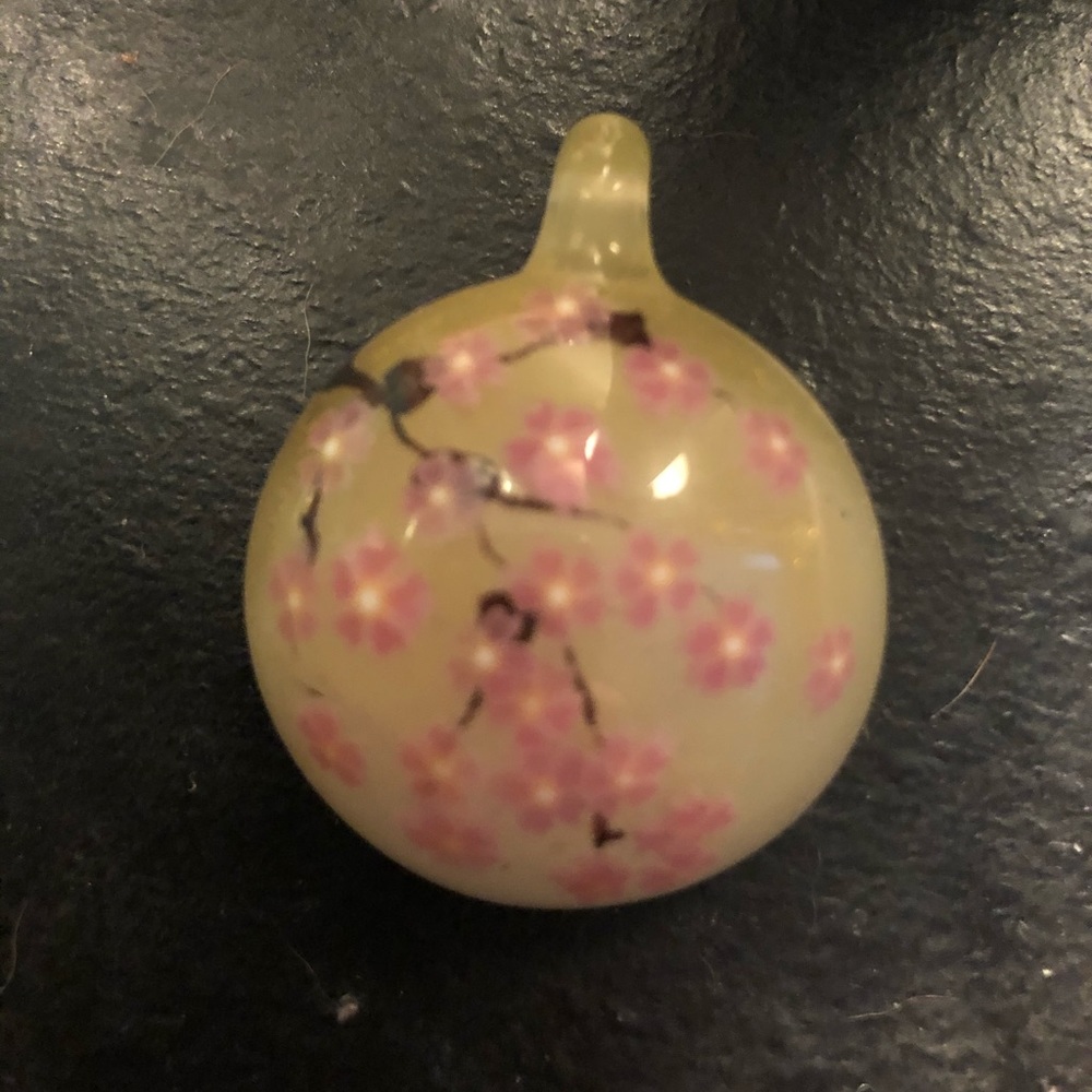 Hand Blown Glass Pendant